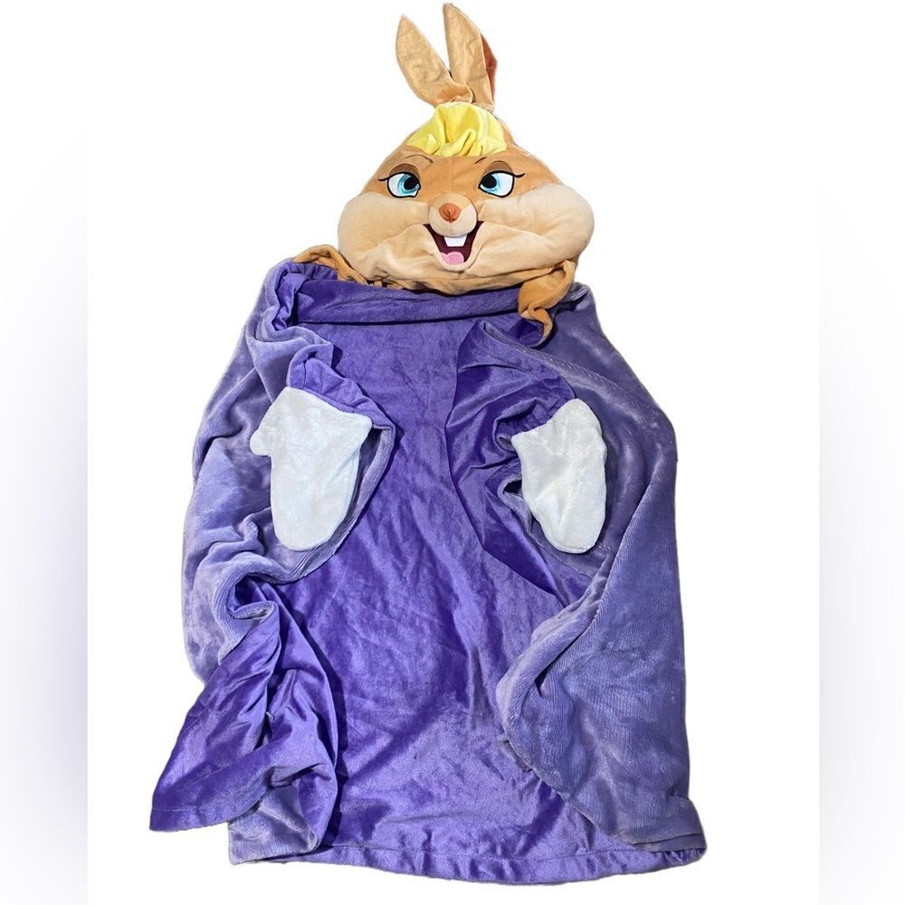 Lola Bunny Looney Tunes Fleece Blanket Cape NWOT